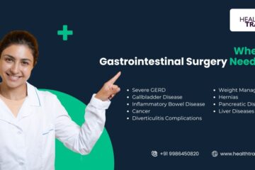 When does a person need gastrointestinal surgery?