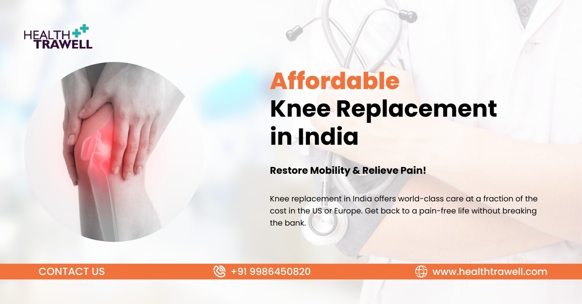 the affordability of knee replacement surgery in India.