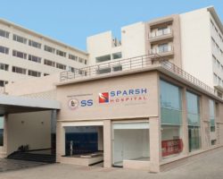 SPARSH Hospital building exterior.